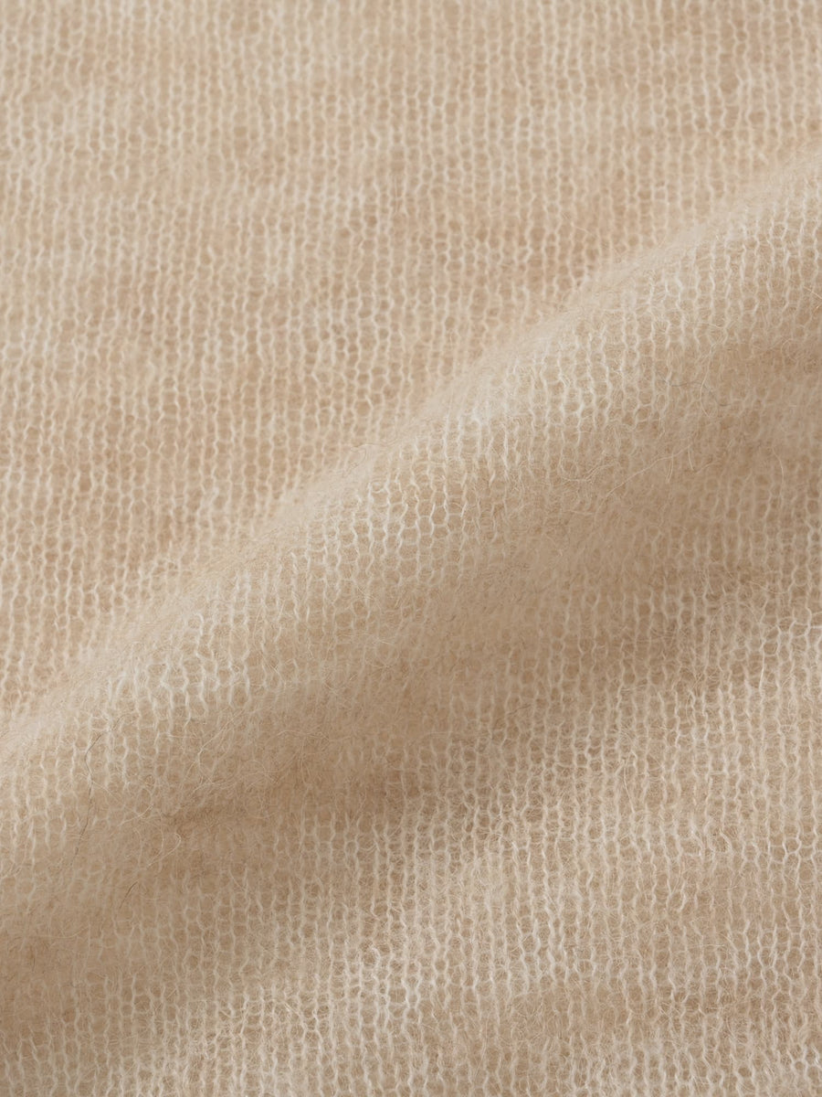 アルパカウール2wayネックニット　[通常]