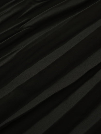 リンクルプリーツワンピース-short & regular　[通常]