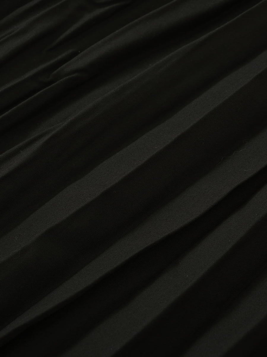 リンクルプリーツワンピース-short & regular　[通常]