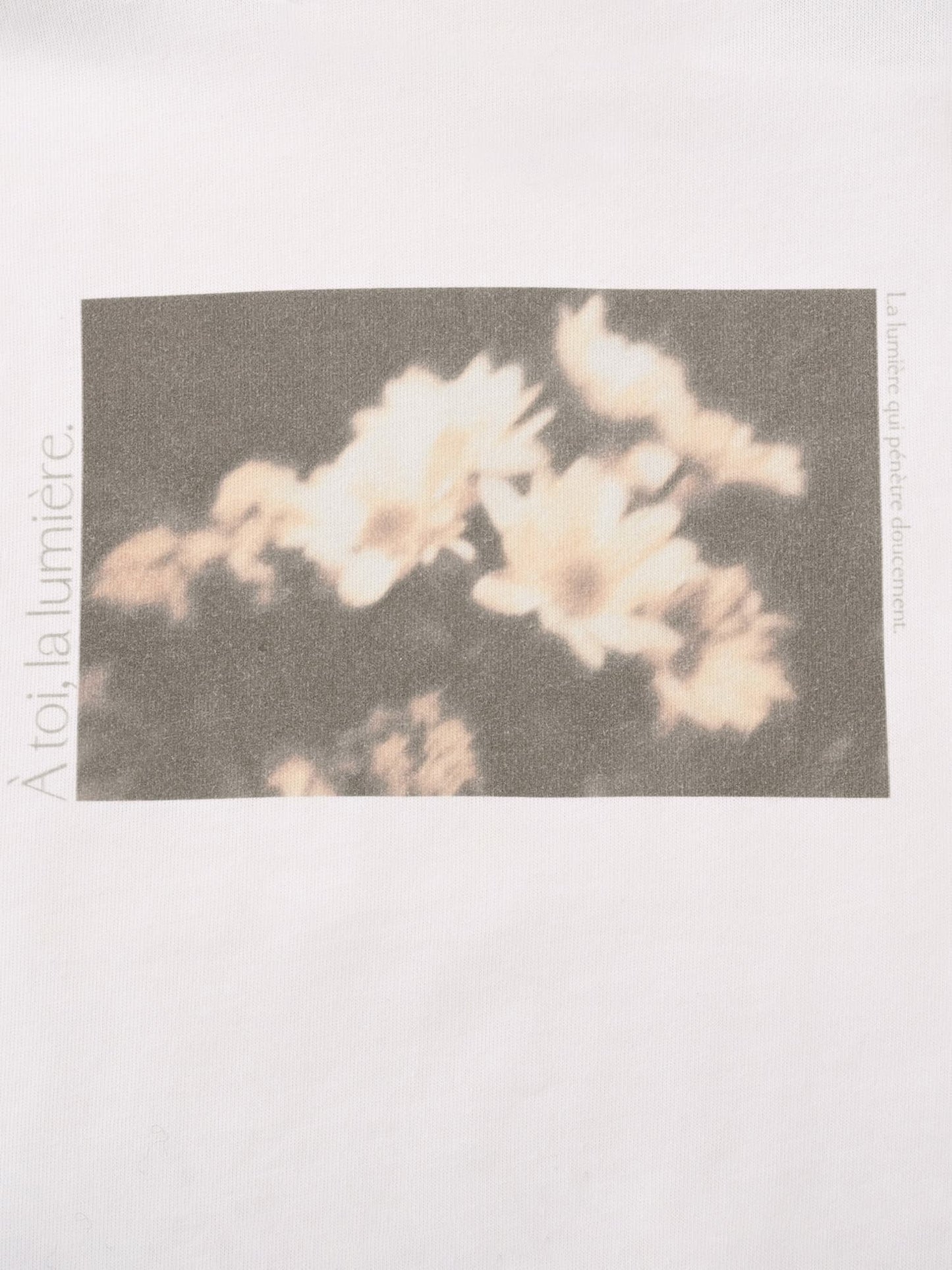 【汗染み防止】フラワーグラフィックTシャツ　[通常]