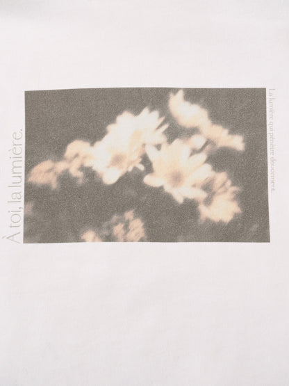 【汗染み防止】フラワーグラフィックTシャツ　[通常]