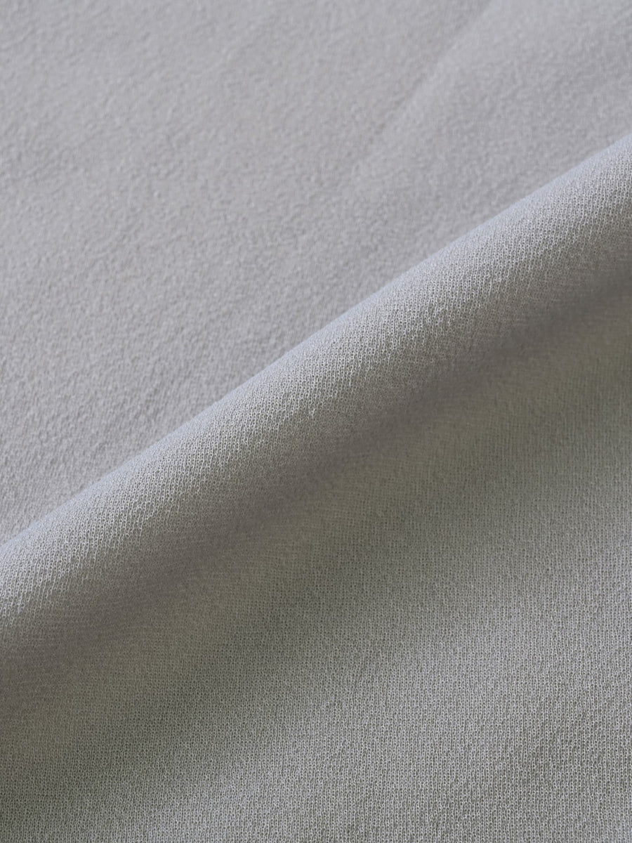 ギャザースリーブシアーカットトップス　[通常]