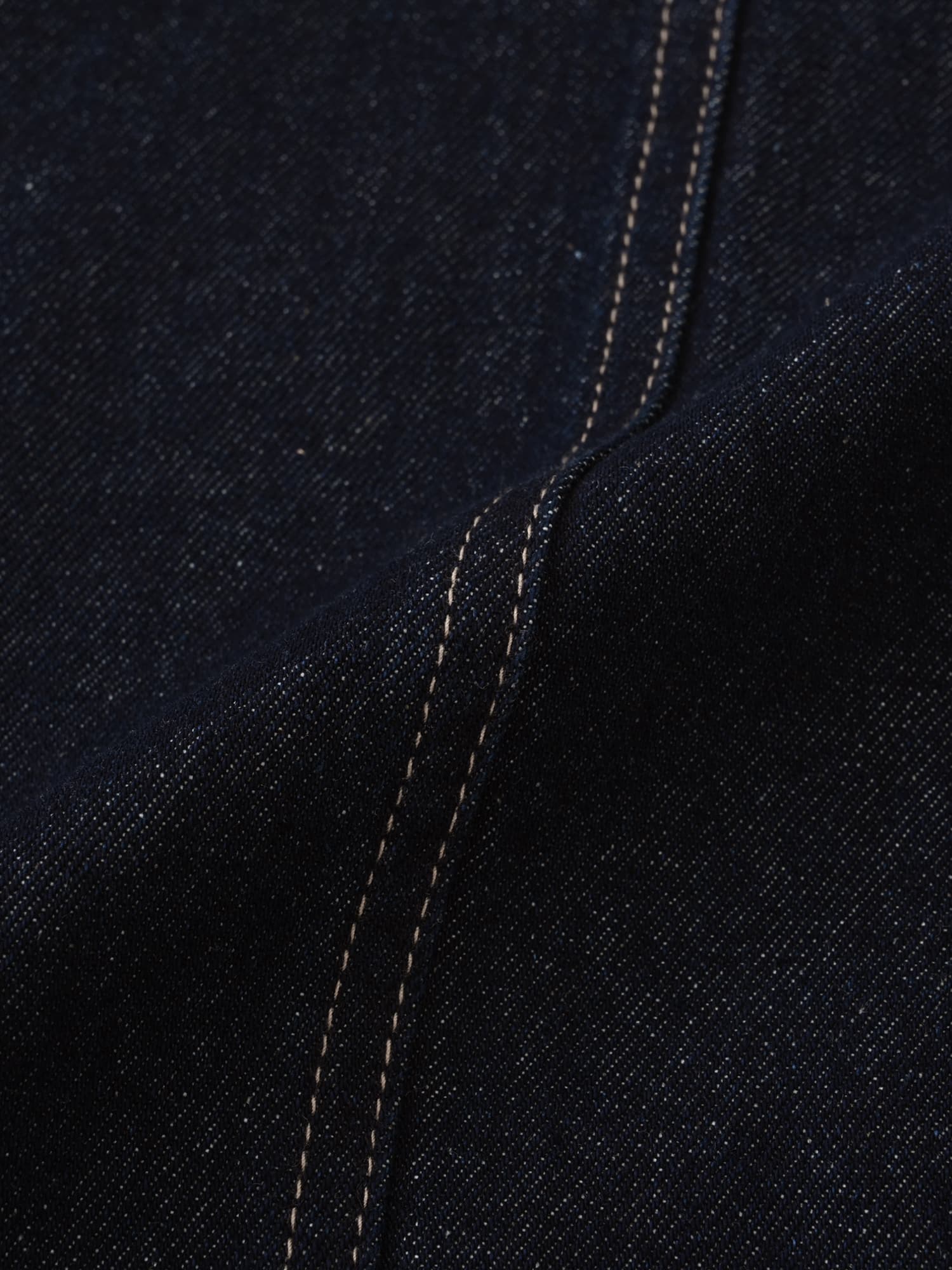 COHINA ダブルポケットデニムシャツジャケット　インディゴ COHINA ダブルポケットデニムシャツジャケット インディゴ