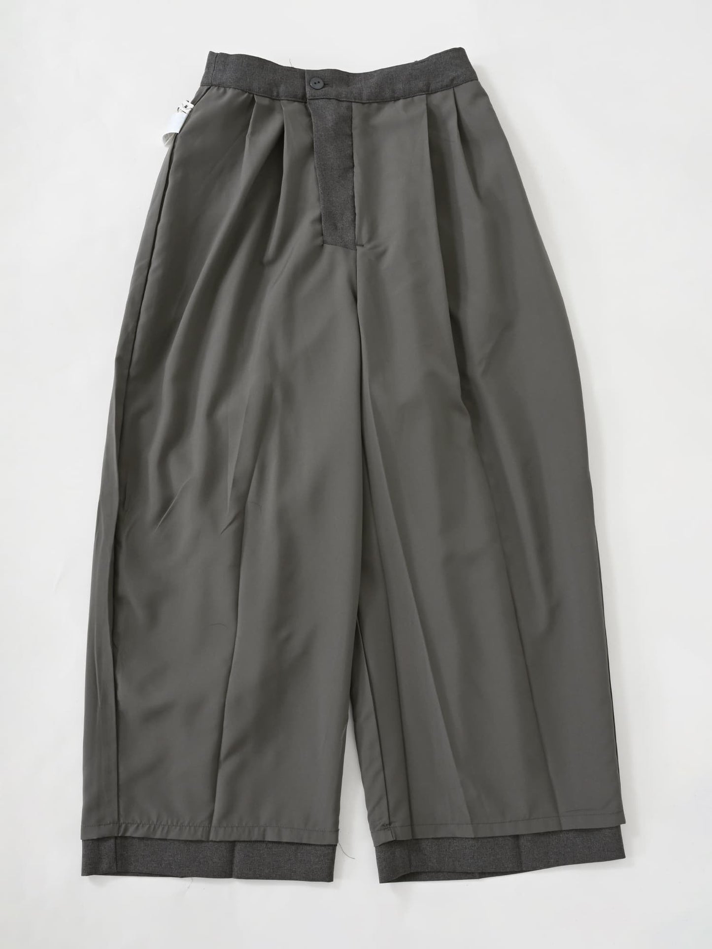 ツータックカーブパンツ-short & regular　[通常]