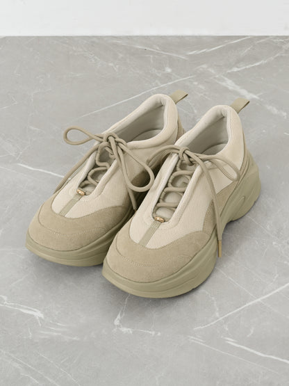 【LE TALONコラボ】2WAYレースアップスニーカー　[通常]