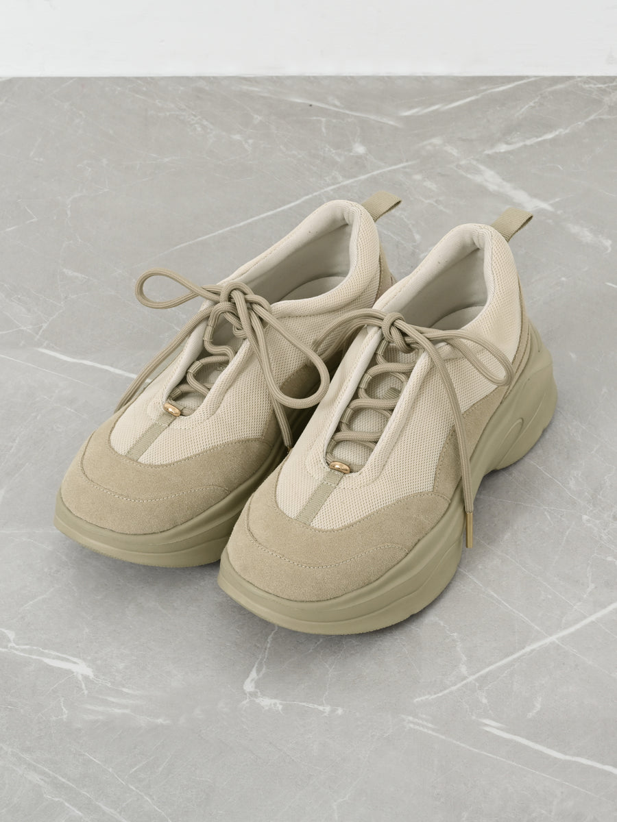 【LE TALONコラボ】2WAYレースアップスニーカー　[通常]