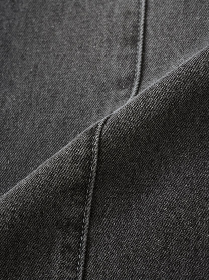 エンブロイダリーカーブデニム-short & regular　[通常]