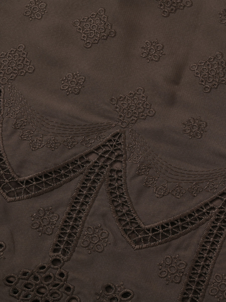 エンブロイダリースカーフセットオールインワン　[通常]