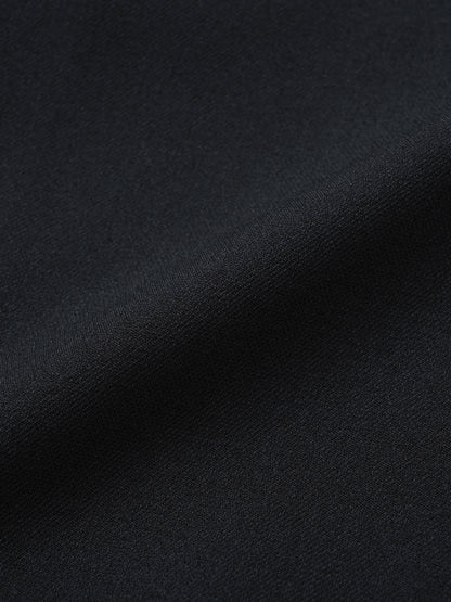 ベルト付きノーカラージャケット　[通常]