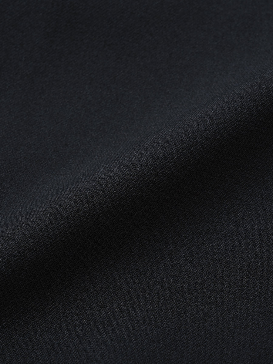 ベルト付きノーカラージャケット　[通常]