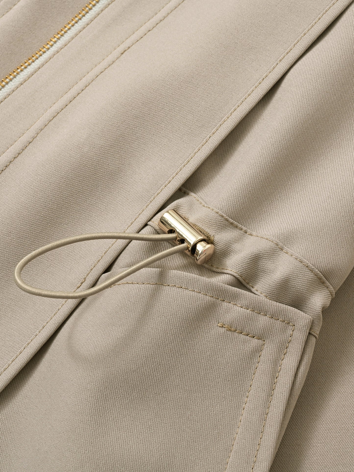 テントラインフーデッドブルゾン　[通常]