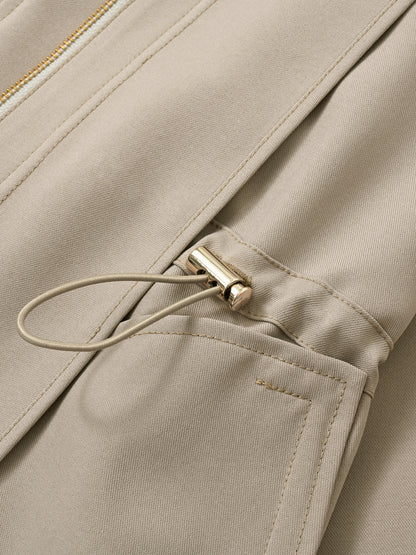 テントラインフーデッドブルゾン　[通常]