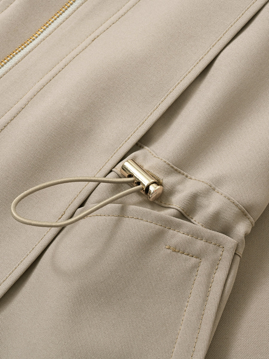 テントラインフーデッドブルゾン　[通常]