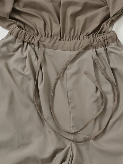 セミドッキングテーパードオールインワン-short & regular　[通常]