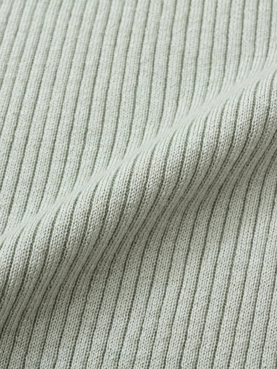 シルクウールボートネックリブニット　[通常]