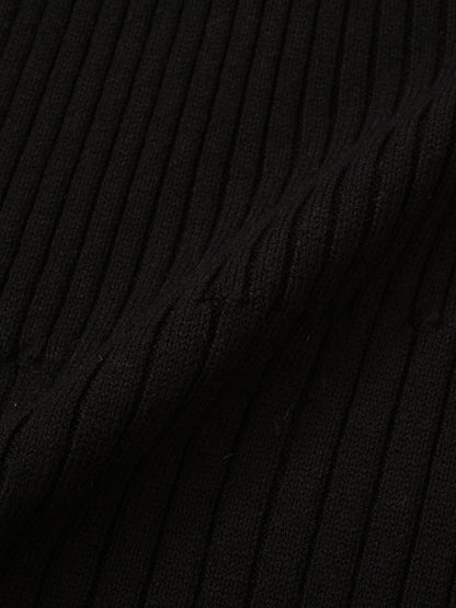 ウォッシャブルウールリブIラインスカート-short & regular　[通常]