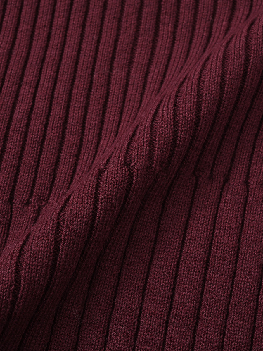 ウォッシャブルウールリブIラインスカート-short & regular　[通常]