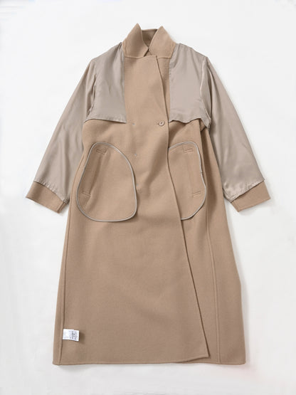 ウールリバートレンチコート-short & regular　[通常]
