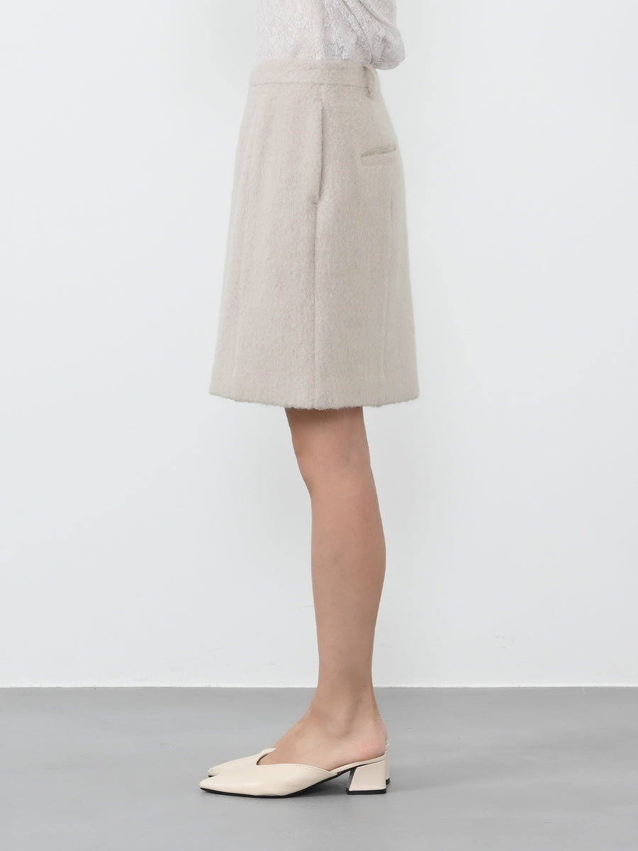 ＜sweetweb掲載＞アルパカシャギーミニスカート　[通常]