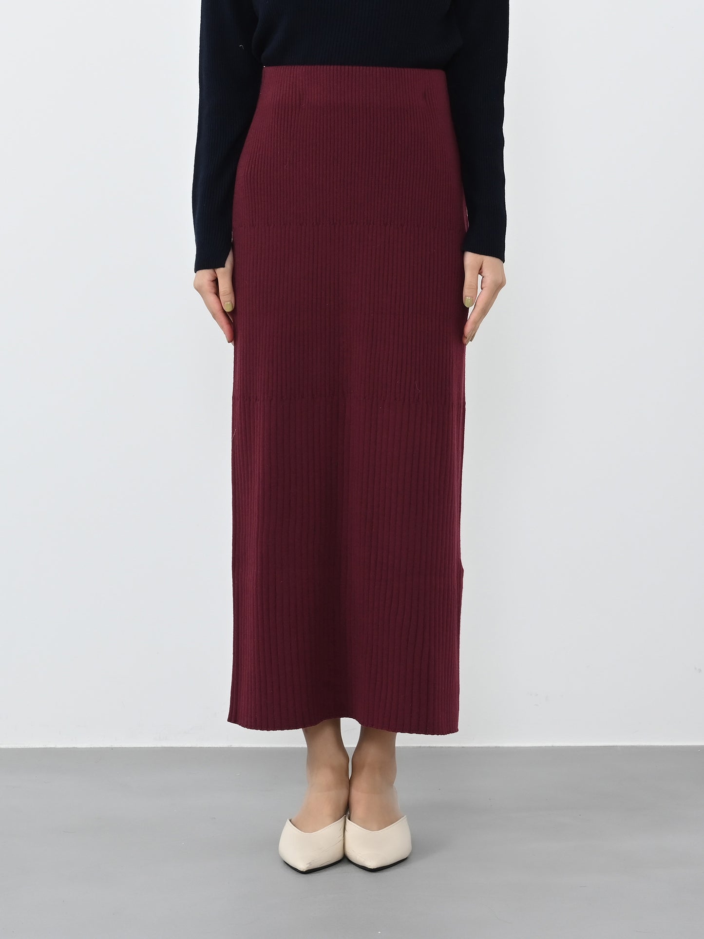 ※こちらが実物のカラーに一番お色味が近くなっております。（ボルドー）<br>150cm | B:78 W:56 H:74 股下:69  | regular着用