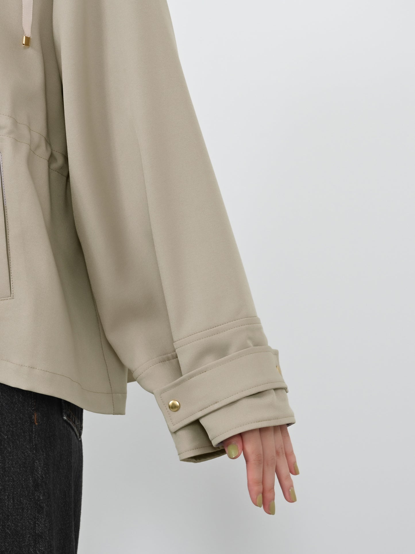 テントラインフーデッドブルゾン　[通常]