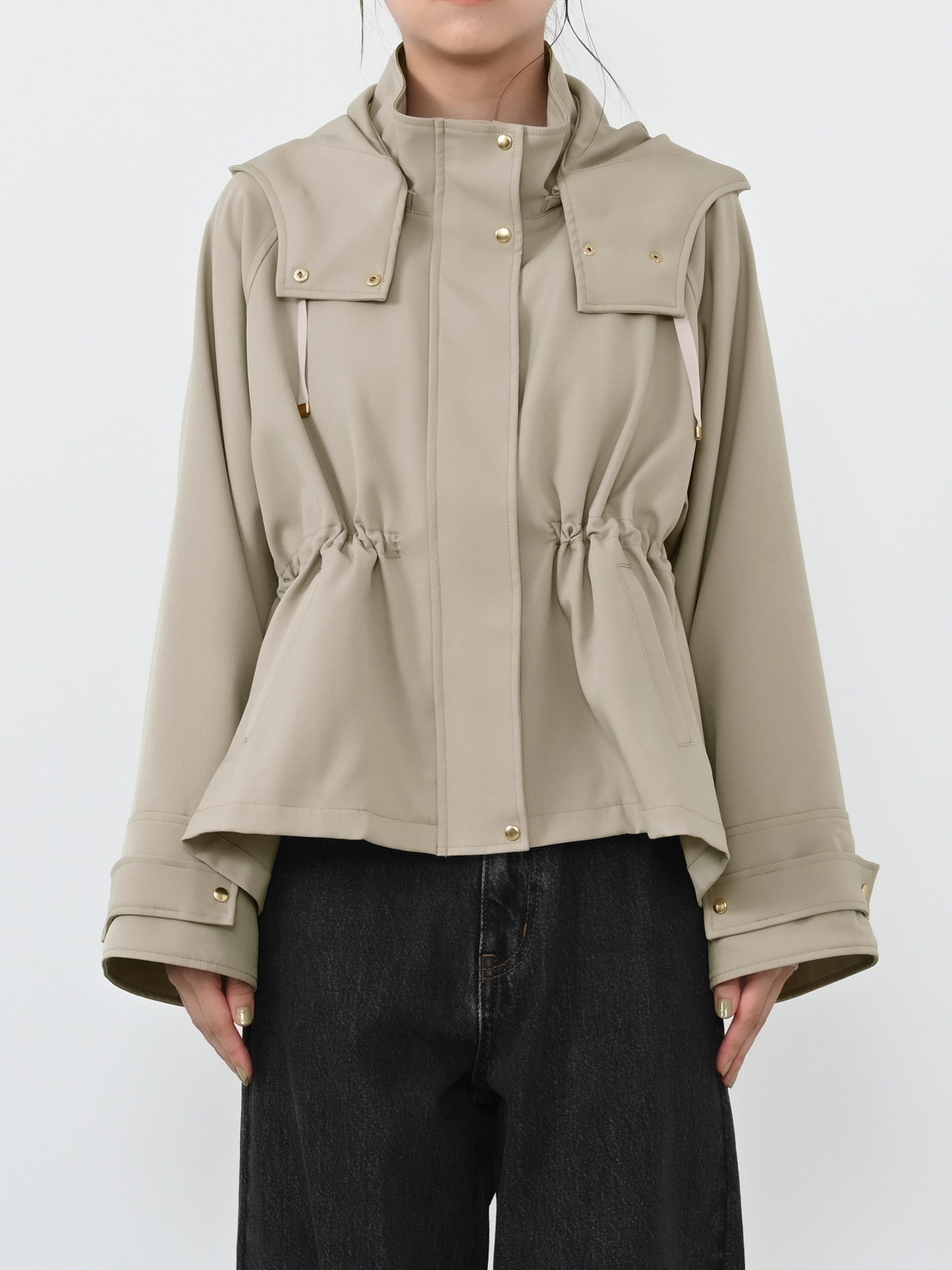 テントラインフーデッドブルゾン　[通常]