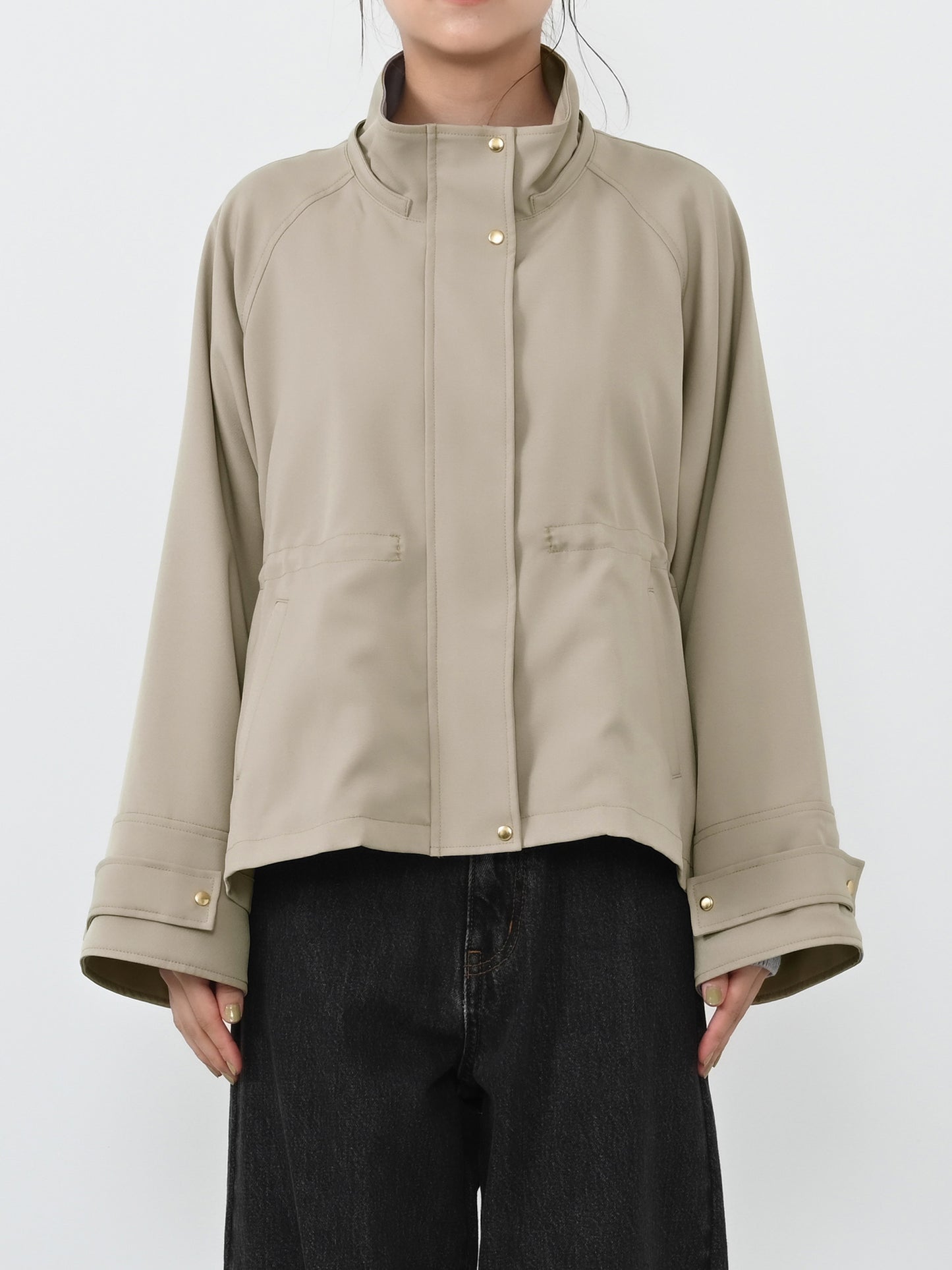 テントラインフーデッドブルゾン　[通常]