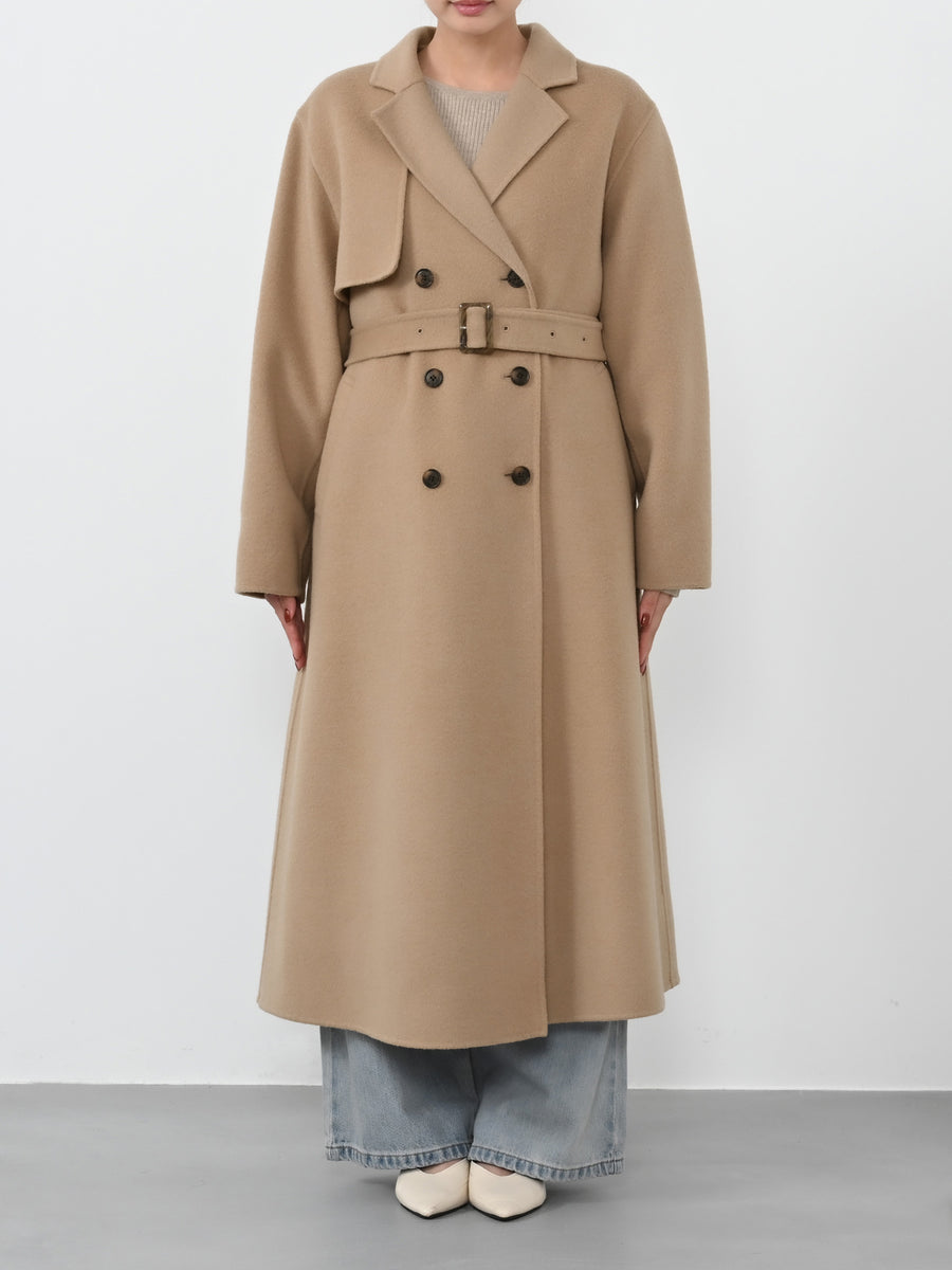 ※こちらが実物のカラーに一番お色味が近くなっております。（キャメル）<br>149cm | B:77 W:60 H:83 股下:68.5 | regular着用 (ヒールの高さ:3.5cm)