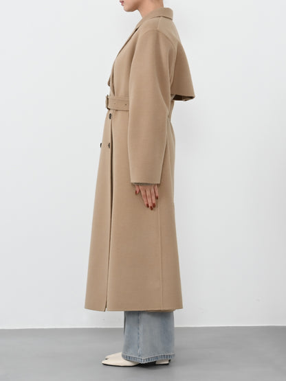 ウールリバートレンチコート-short & regular　[通常]