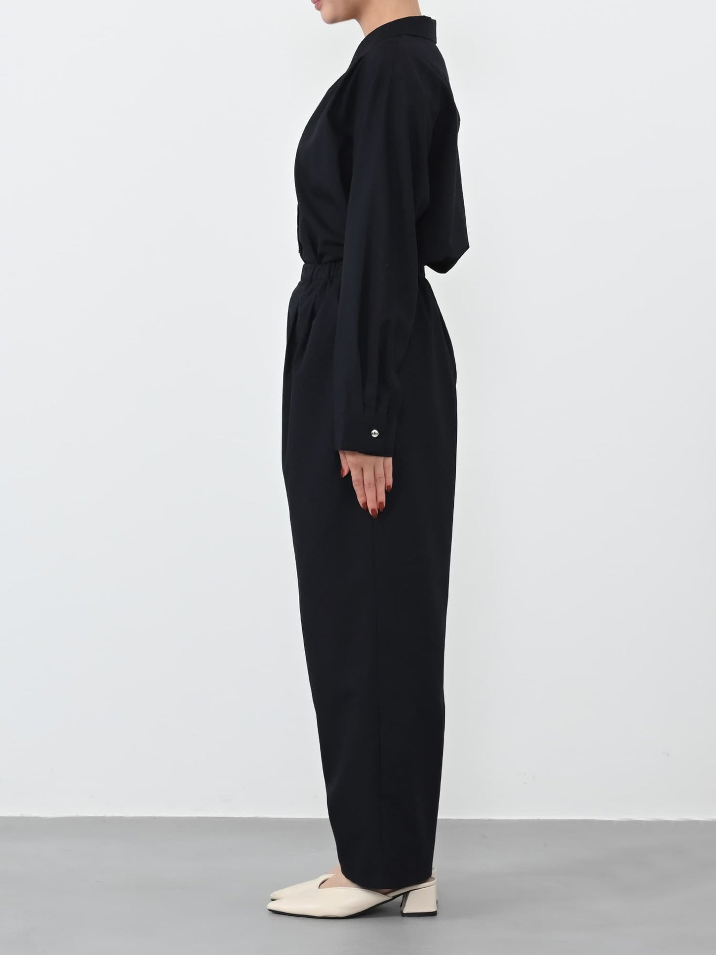 セミドッキングテーパードオールインワン-short & regular　[通常]