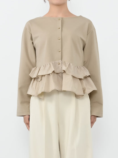 2wayフリルペプラムトップス　[通常]