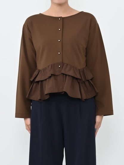 ※こちらが実物のカラーに一番お色味が近くなっております。（ブラウン）<br>149cm | B:77 W:60 H:83 股下:68.5 | ワンサイズ着用