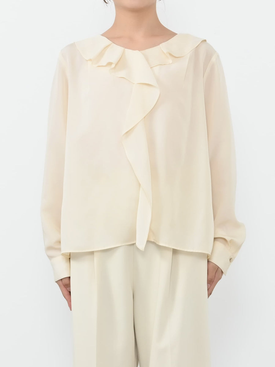 ※こちらが実物のカラーに一番お色味が近くなっております。（アイボリー）<br>143cm | B:73 W:60 H:81 股下:65  | ワンサイズ着用