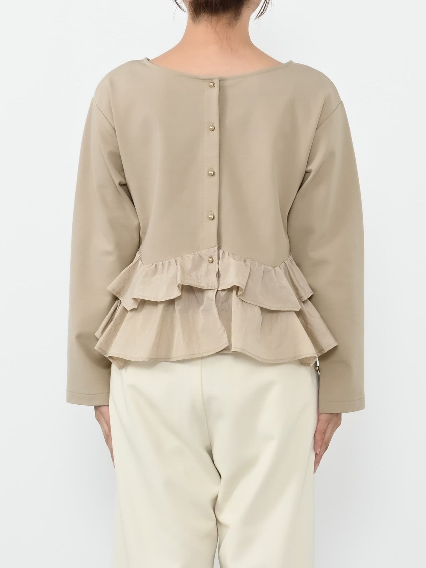 2wayフリルペプラムトップス　[通常]