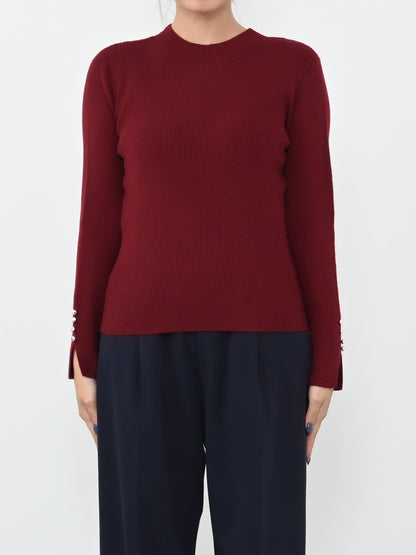 ※こちらが実物のカラーに一番お色味が近くなっております。（ボルドー）<br>149cm | B:77 W:60 H:83 股下:68.5 | ワンサイズ着用