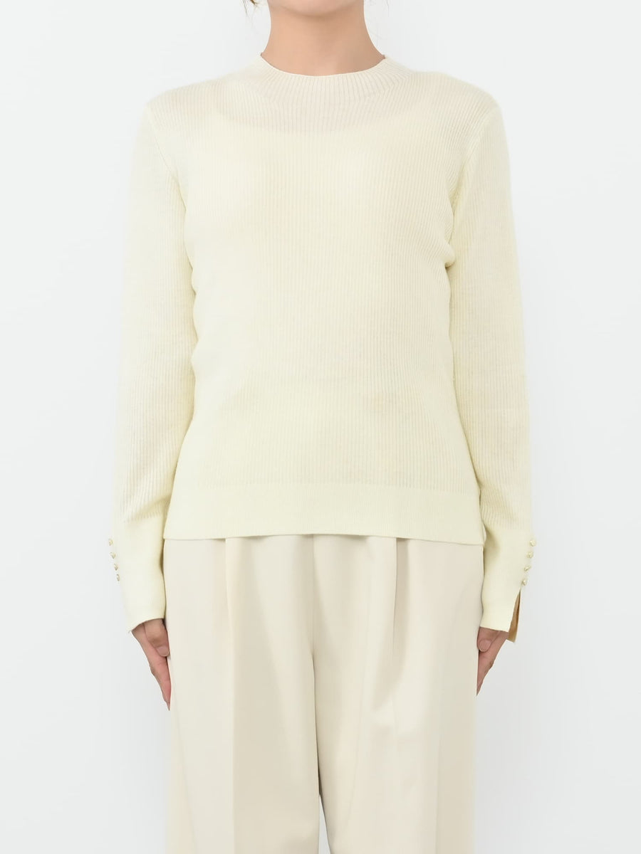 ※こちらが実物のカラーに一番お色味が近くなっております。（オフホワイト）<br>143cm | B:73 W:60 H:81 股下:65  | ワンサイズ着用