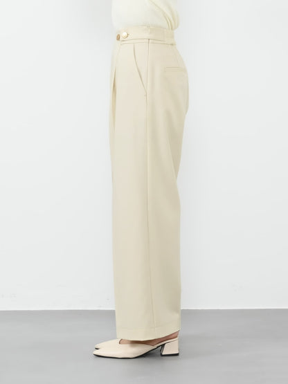 ウエストボタンマリンパンツ-short & regular　[通常]