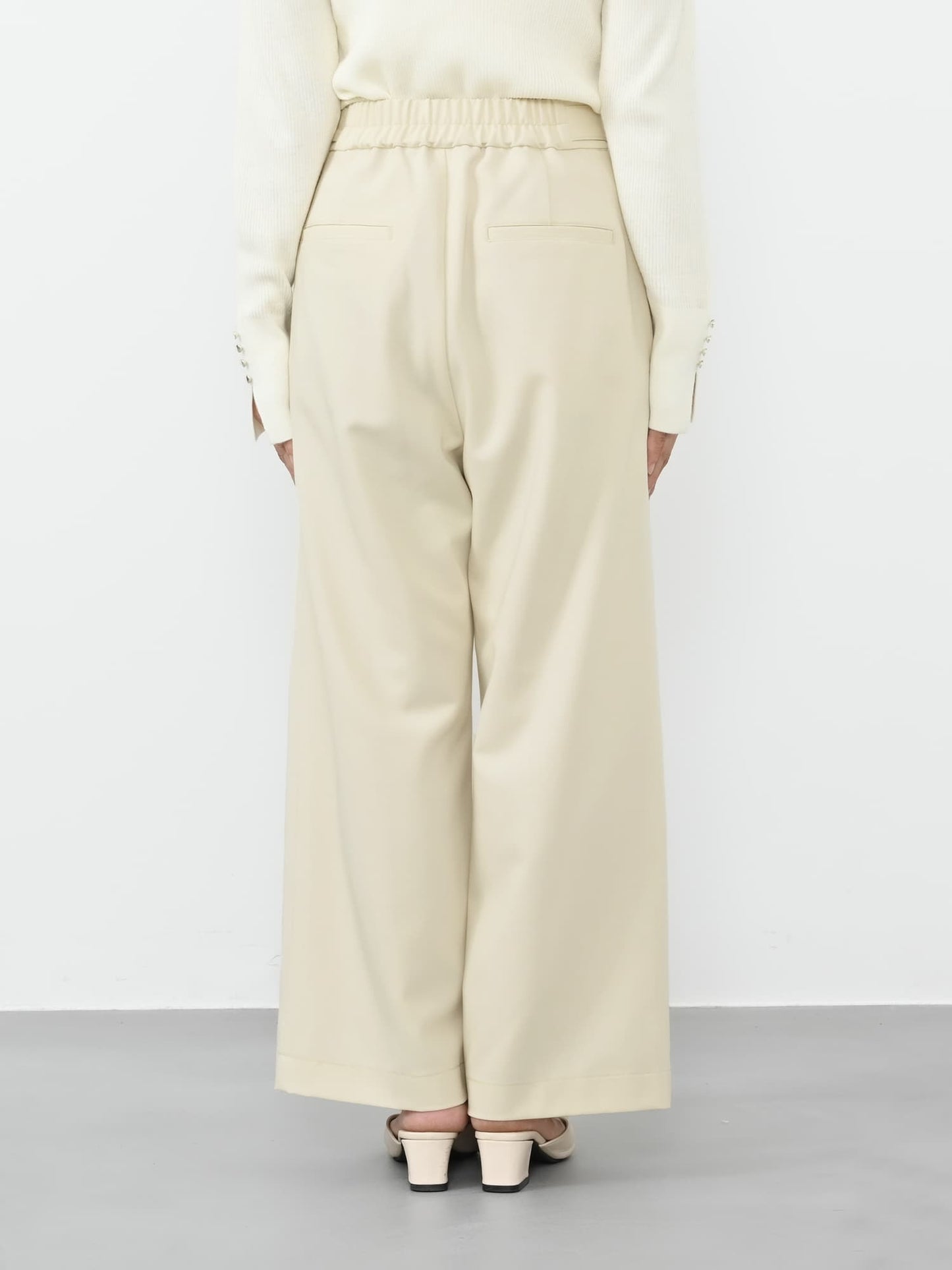 ウエストボタンマリンパンツ-short & regular　[通常]