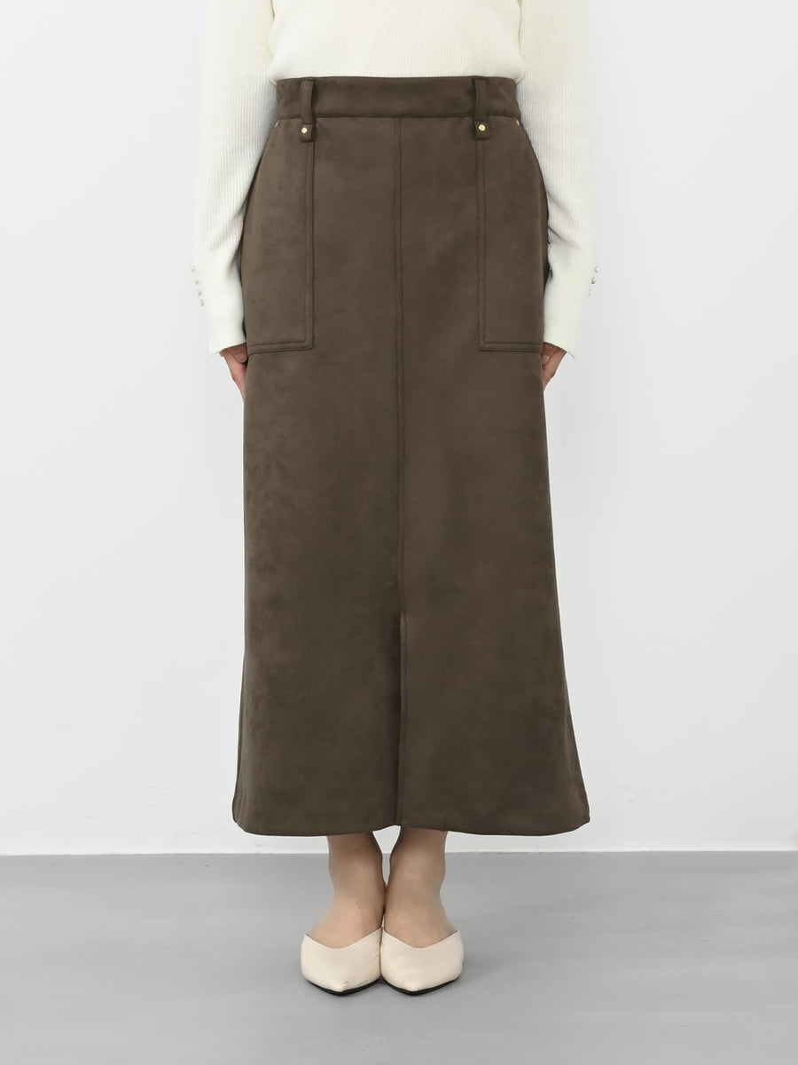 ※こちらが実物のカラーに一番お色味が近くなっております。（ブラウン）<br>143cm | B:73 W:60 H:81 股下:65 ||short-XS着用 (ヒールの高さ: 3.5cm) 