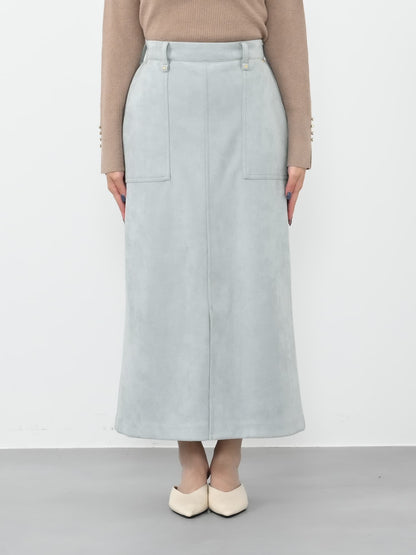 ※こちらが実物のカラーに一番お色味が近くなっております。（ライトブルー）<br>149cm | B:77 W:60 H:83 股下:68.5 | regular-XS着用  (ヒールの高さ: 3.5cm) 