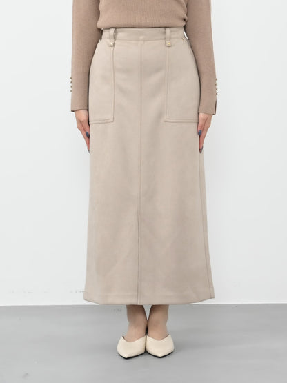 ※こちらが実物のカラーに一番お色味が近くなっております。（ベージュ）<br>149cm | B:77 W:60 H:83 股下:68.5 | regular-XS着用 (ヒールの高さ: 3.5cm) 