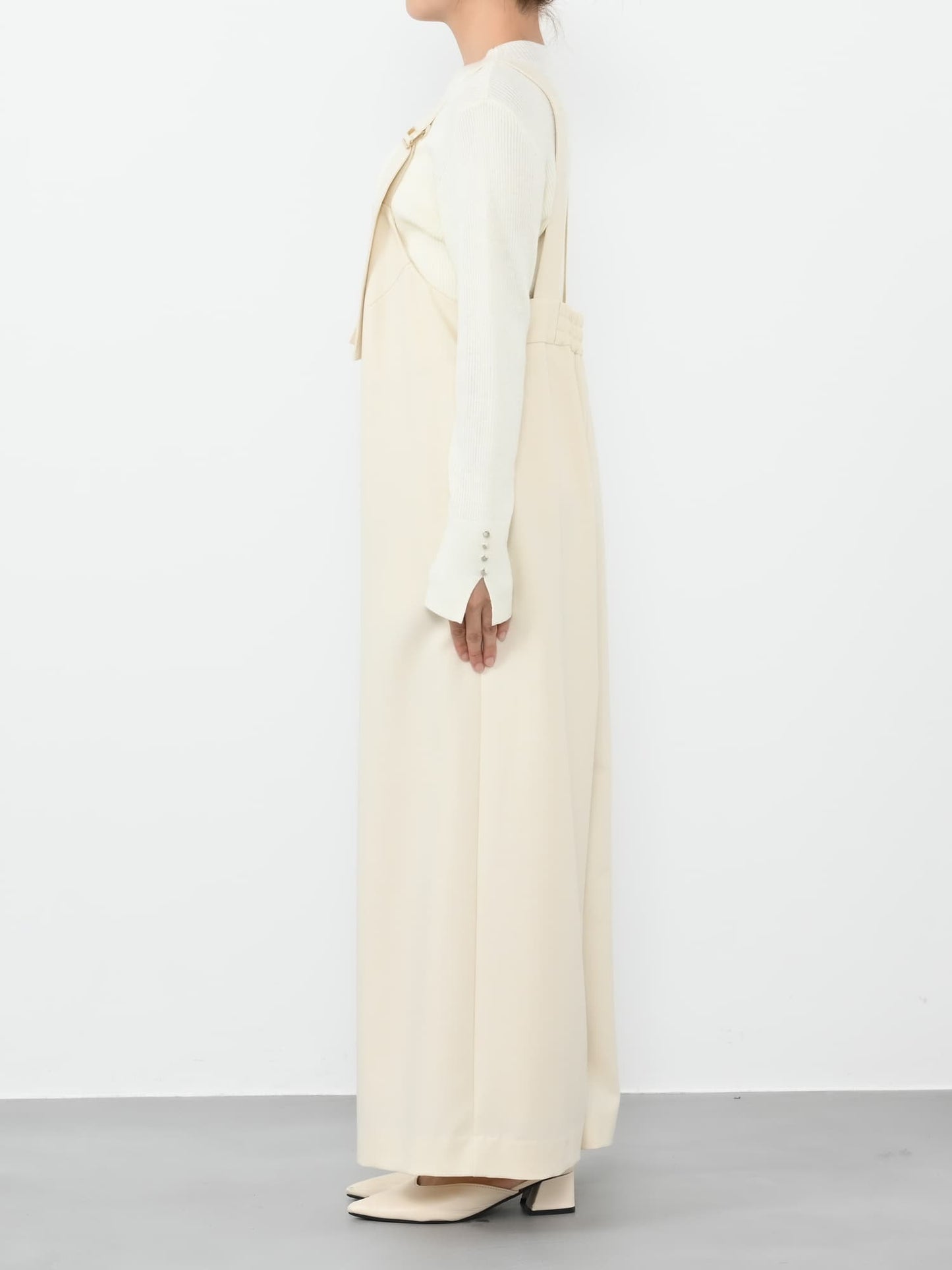 ゴールドバックルサスペンダーオールインワン-short & regular　[通常]