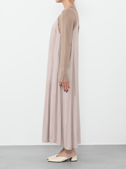 2wayとろみキャミワンピース-short & regular　[通常]