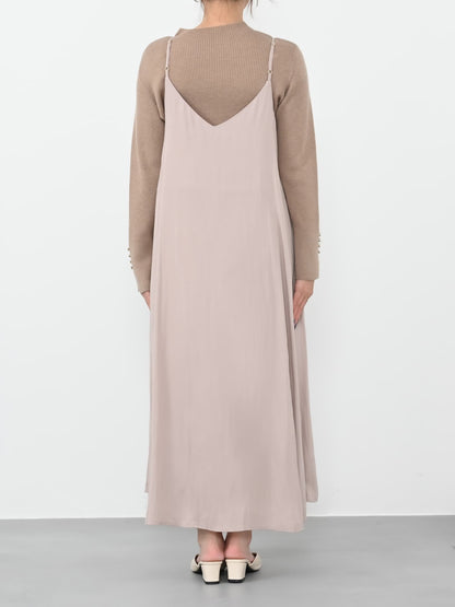 2wayとろみキャミワンピース-short & regular　[通常]