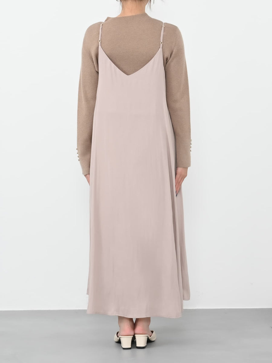 2wayとろみキャミワンピース-short & regular　[通常]