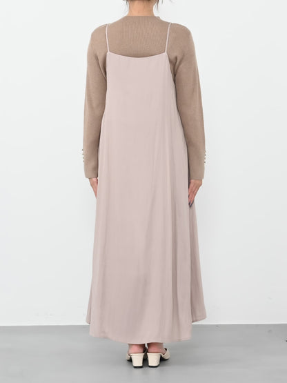 2wayとろみキャミワンピース-short & regular　[通常]