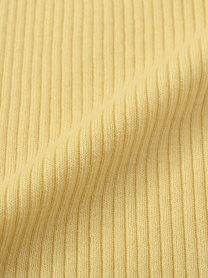 シルクウールボートネックリブニット　[通常]