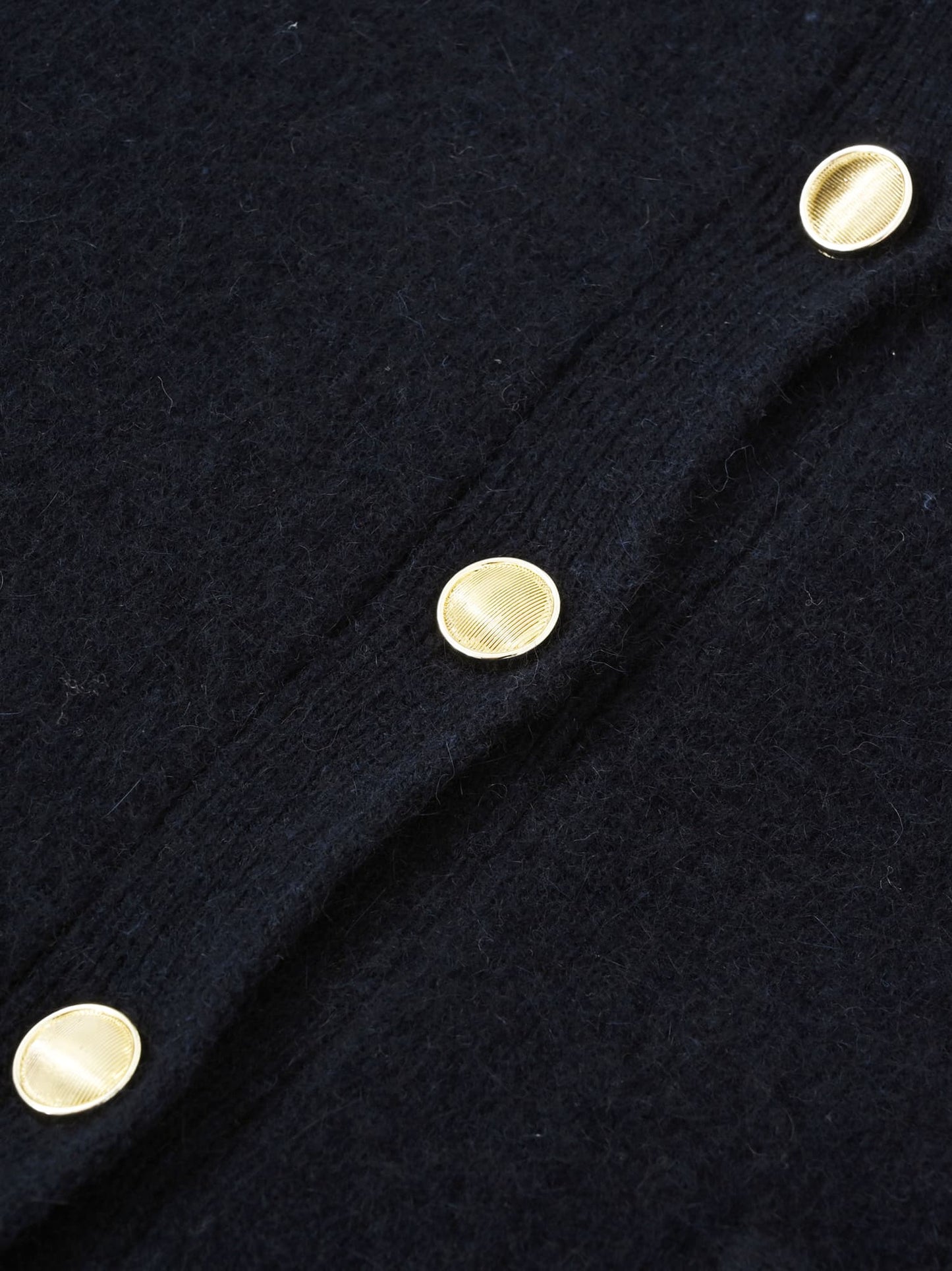 フォックスアンゴラダブルフェイスニットジャケット　[通常]