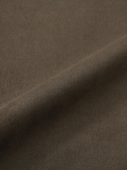 ゴールドリベットスウェードライクスカート-short & regular 　[通常]