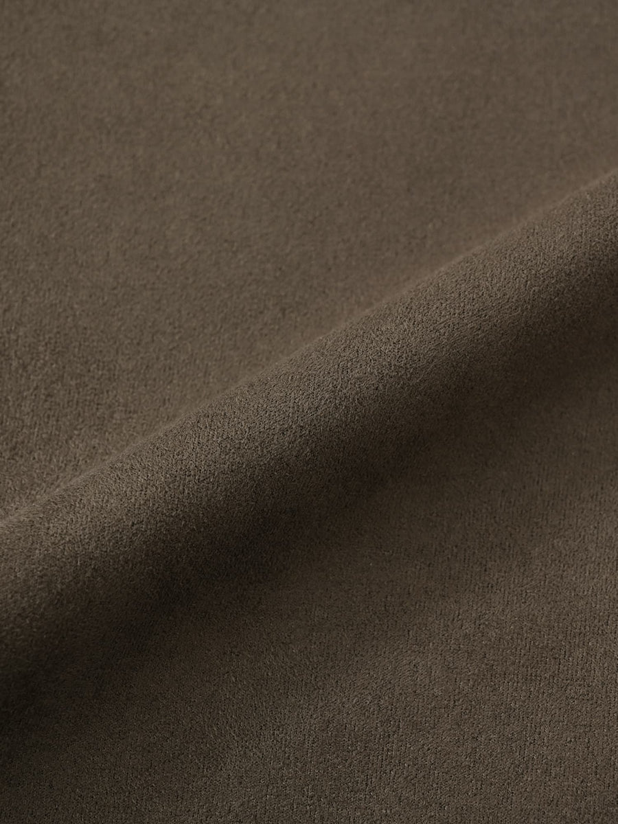 ゴールドリベットスウェードライクスカート-short & regular 　[通常]